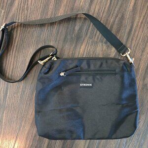 ETRONIK Black Nylon Crossbody Travel/Everyday Bag NWOT/Unisex